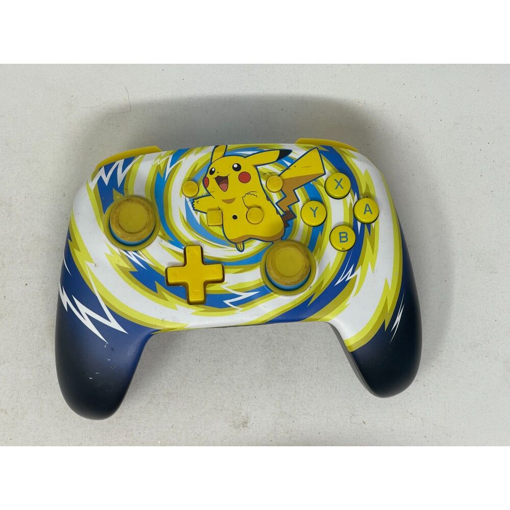 Preowned Nintendo Switch Pokemon Controller Wireless Pikachu PowerA - Picture 5 of 6